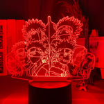 Charger l&#39;image dans la galerie, Lampe 3D de l&#39;équipe de Kakashi &amp; de l&#39;équipe de Minato - JAPANIME-SHOP
