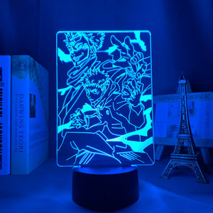 Lampe 3D de Sukuna & Yuji - JAPANIME-SHOP