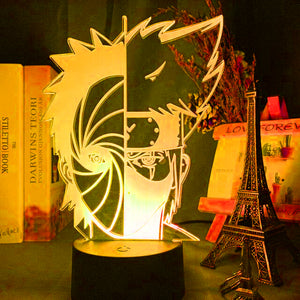 Lampe 3D de Kakashi & Obito - JAPANIME-SHOP