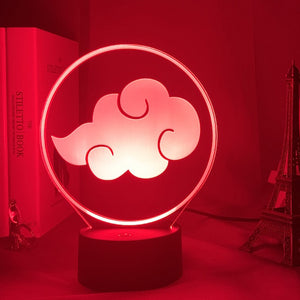 Lampe 3D de l'Akatsuki - JAPANIME-SHOP