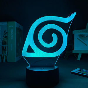Lampe 3D de Konoha - JAPANIME-SHOP