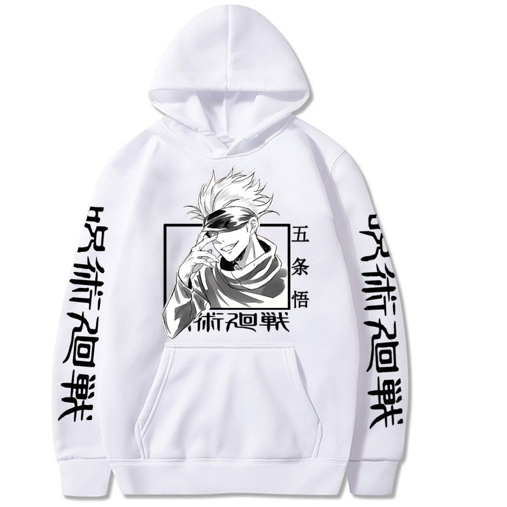 Sweat avec capuche mixte de Gojo - JAPANIME-SHOP