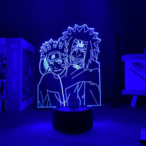 Lampe 3D de Jiraya & Naruto - JAPANIME-SHOP