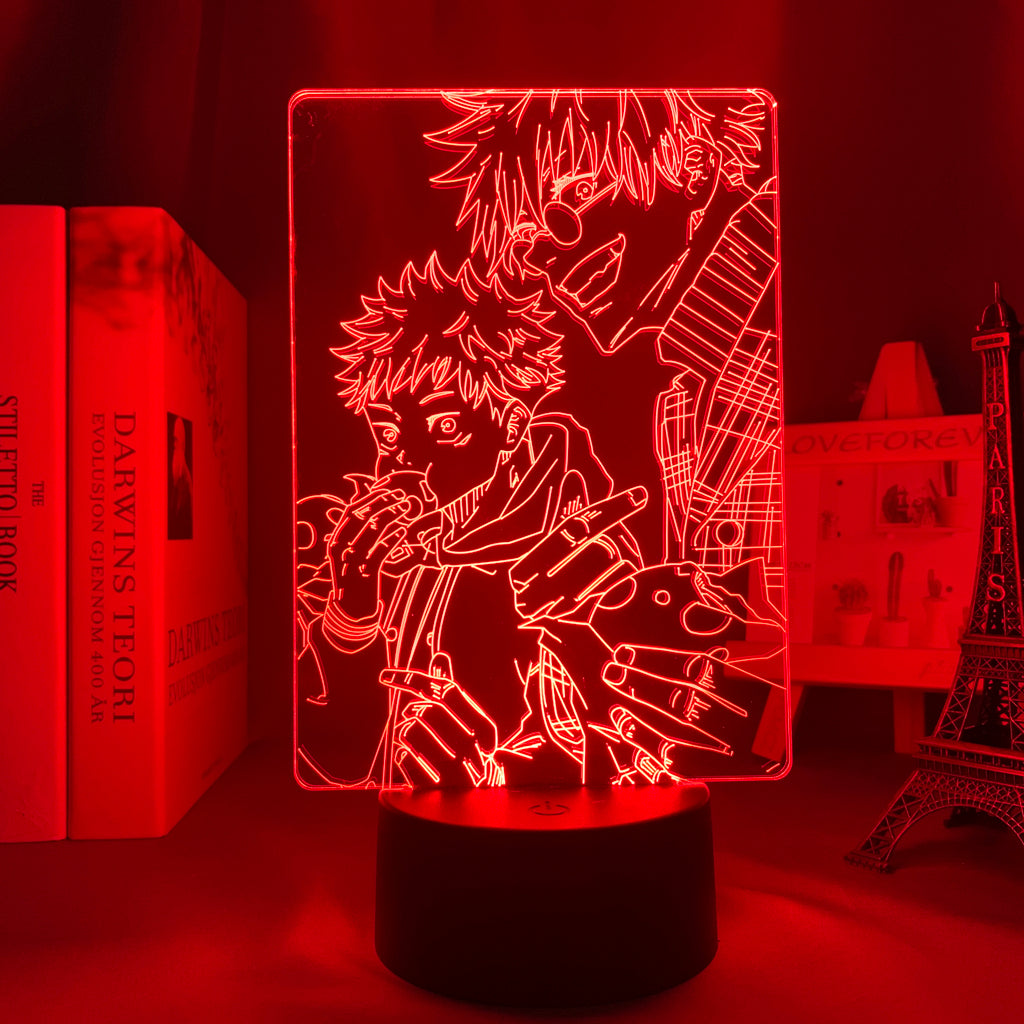 Lampe 3D de Gojo & Yuji - JAPANIME-SHOP