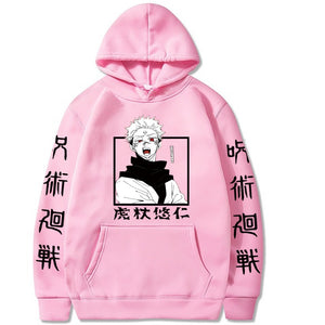 Sweat avec capuche mixte de Sukuna - JAPANIME-SHOP