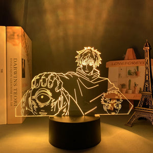 Lampe 3D de Gojo, Yuji & Jogo - JAPANIME-SHOP