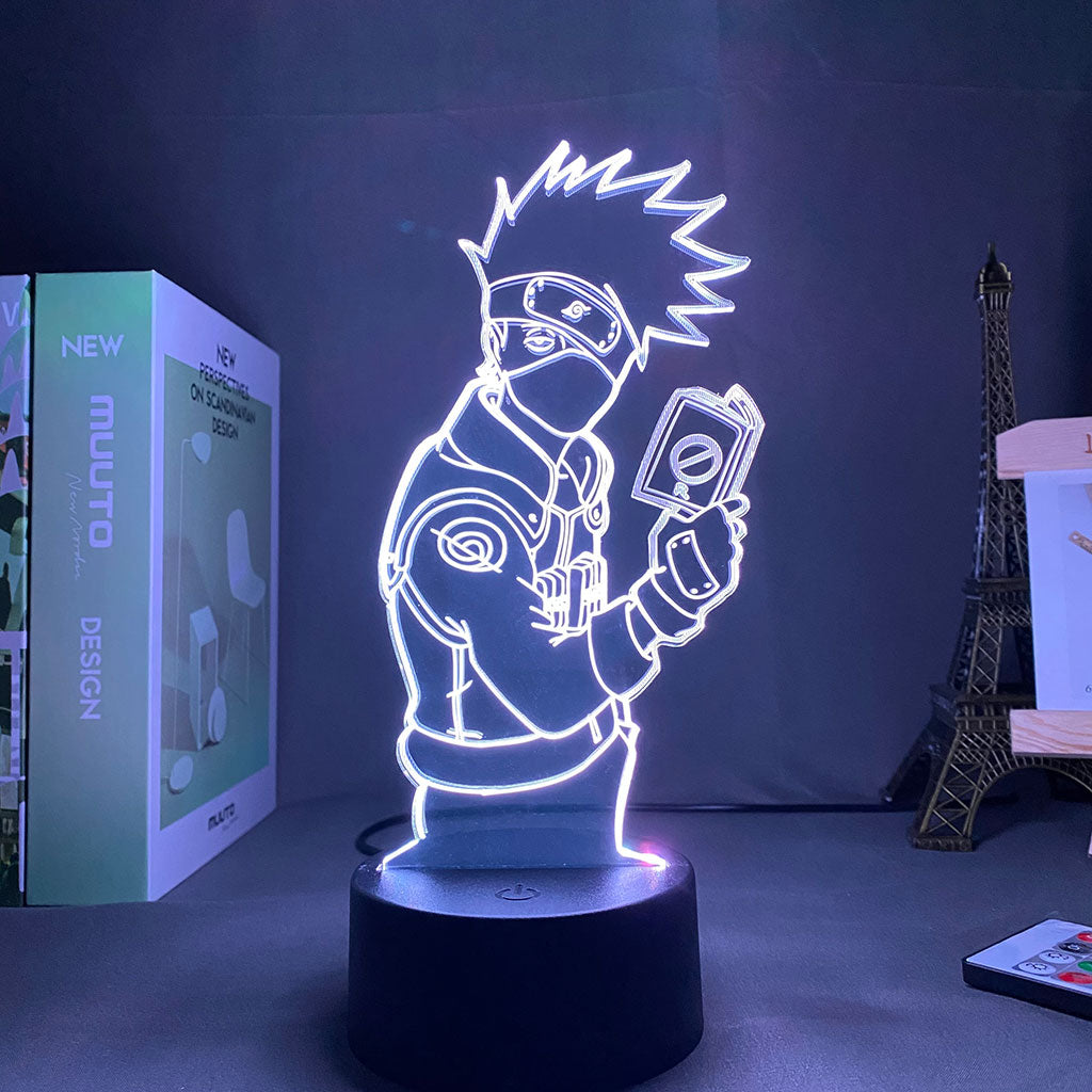 Lampe 3D de Kakashi - JAPANIME-SHOP