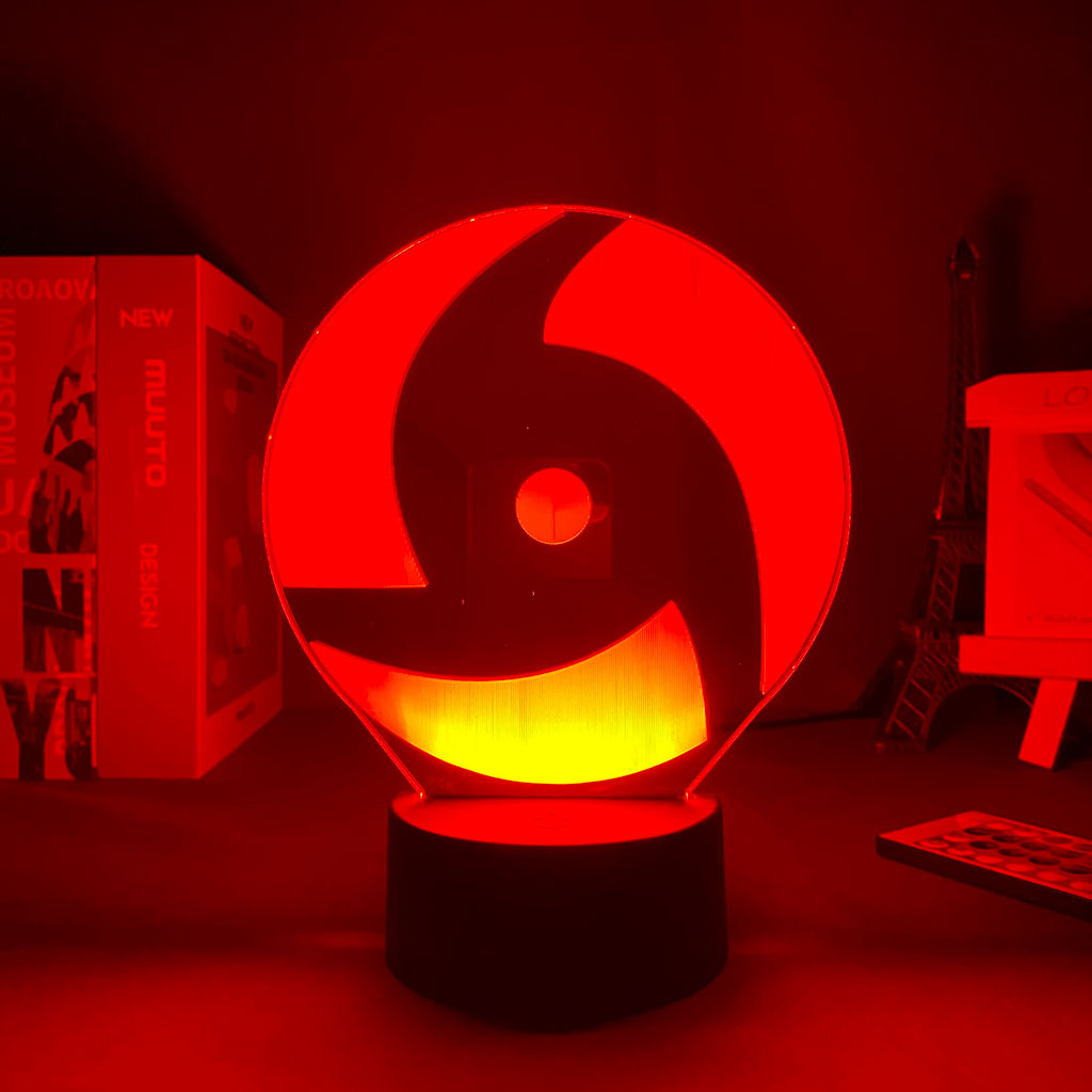 Lampe 3D du Mangekyô Sharingan - JAPANIME-SHOP
