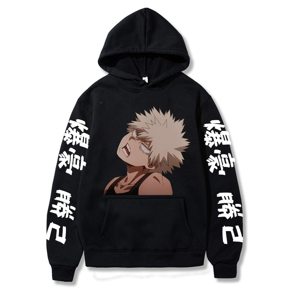 Sweat avec capuche mixte de Bakugo