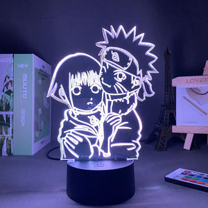 Lampe 3D de Naruto & Hinata - JAPANIME-SHOP