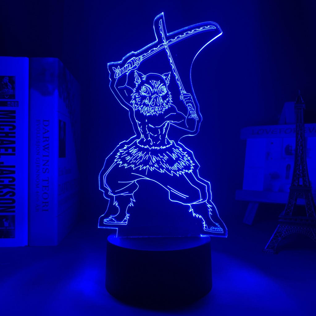 Lampe 3D d'Inosuke - JAPANIME-SHOP