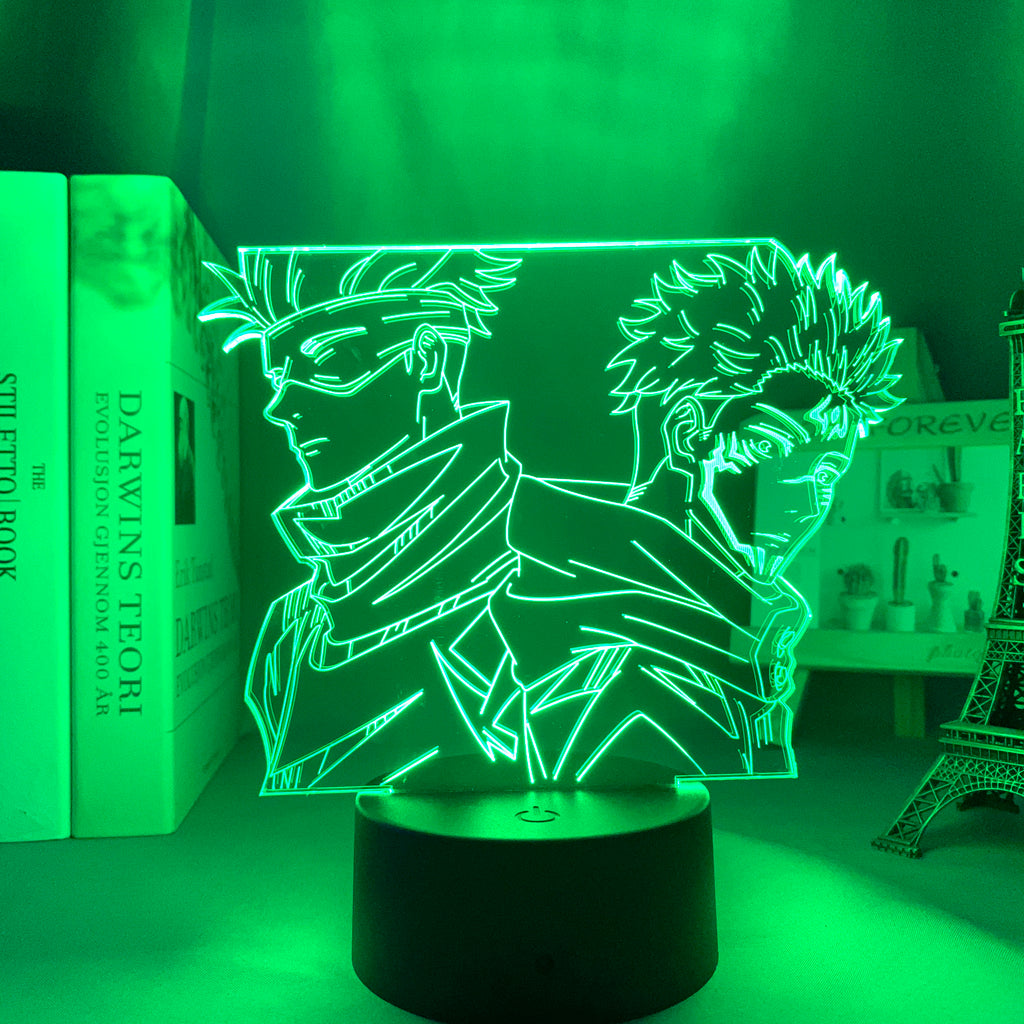 Lampe 3D de Gojo & Sukuna - JAPANIME-SHOP