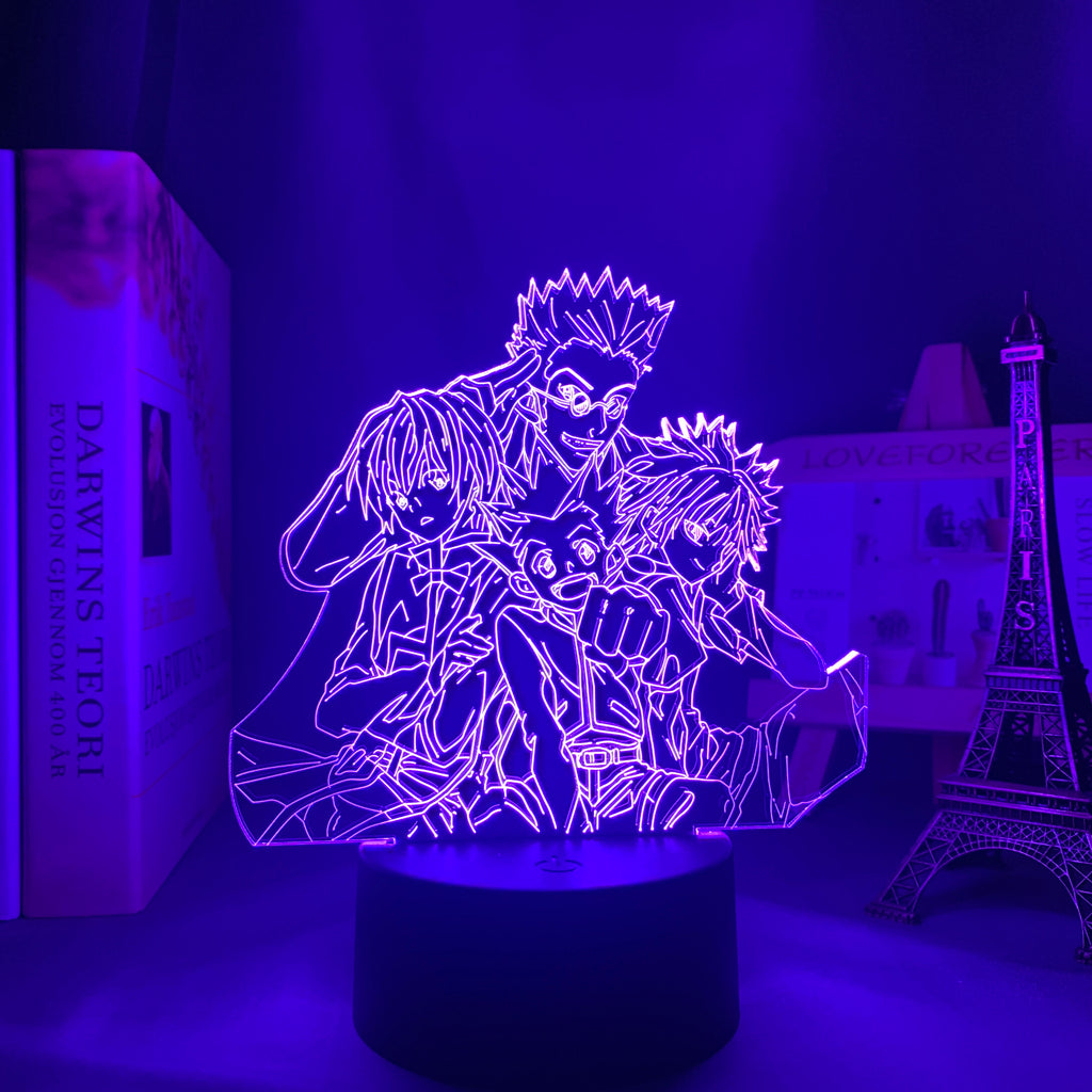 Lampe 3D de Hunter X Hunter - JAPANIME-SHOP