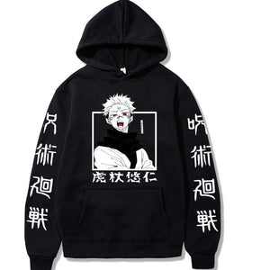 Sweat avec capuche mixte de Sukuna - JAPANIME-SHOP