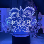 Load image into Gallery viewer, Lampe 3D de l&#39;équipe de Kakashi &amp; de l&#39;équipe de Minato - JAPANIME-SHOP
