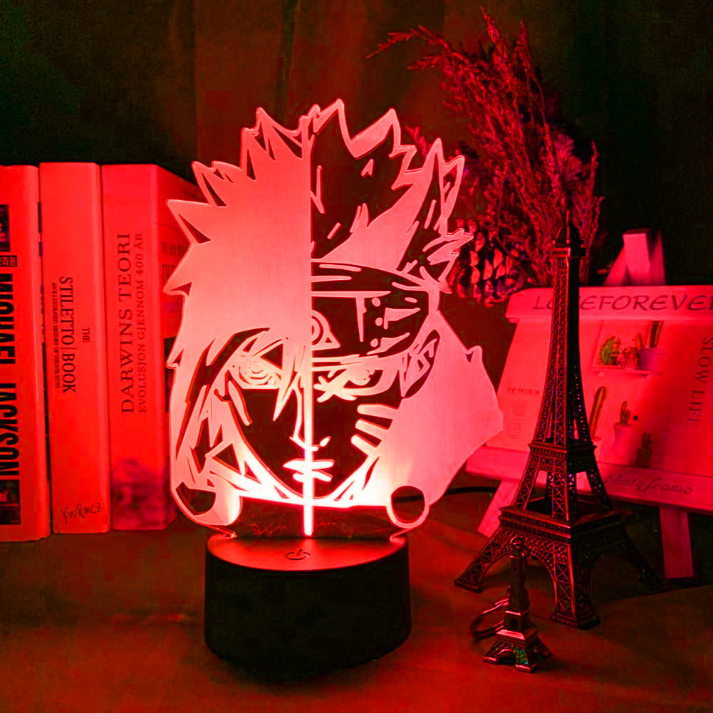 Lampe 3D de Naruto & Sasuke - JAPANIME-SHOP