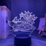 Load image into Gallery viewer, Lampe 3D du Susanoo - JAPANIME-SHOP

